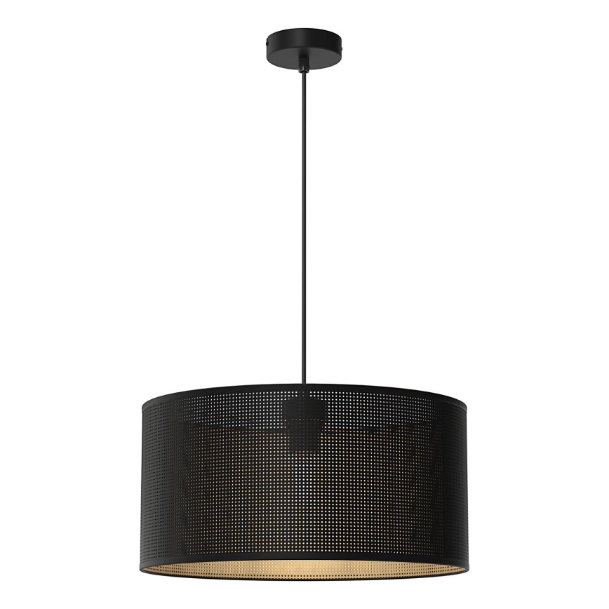 Chandelier on a string LOFT SHADE 1xE27/60W/230V d. 40 cm black/gold