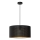 Chandelier on a string LOFT SHADE 1xE27/60W/230V d. 40 cm black/gold