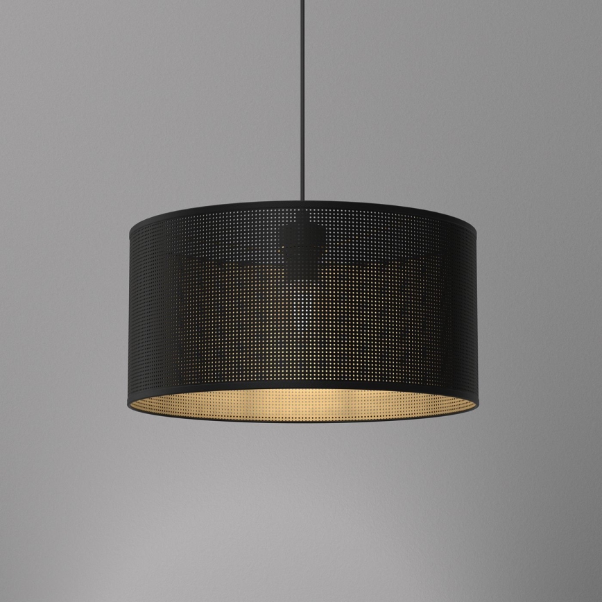 Chandelier on a string LOFT SHADE 1xE27/60W/230V d. 40 cm black/gold