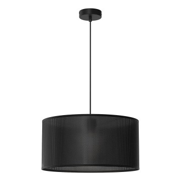 Chandelier on a string LOFT SHADE 1xE27/60W/230V d. 40 cm black