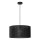 Chandelier on a string LOFT SHADE 1xE27/60W/230V d. 40 cm black