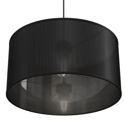 Chandelier on a string LOFT SHADE 1xE27/60W/230V d. 40 cm black