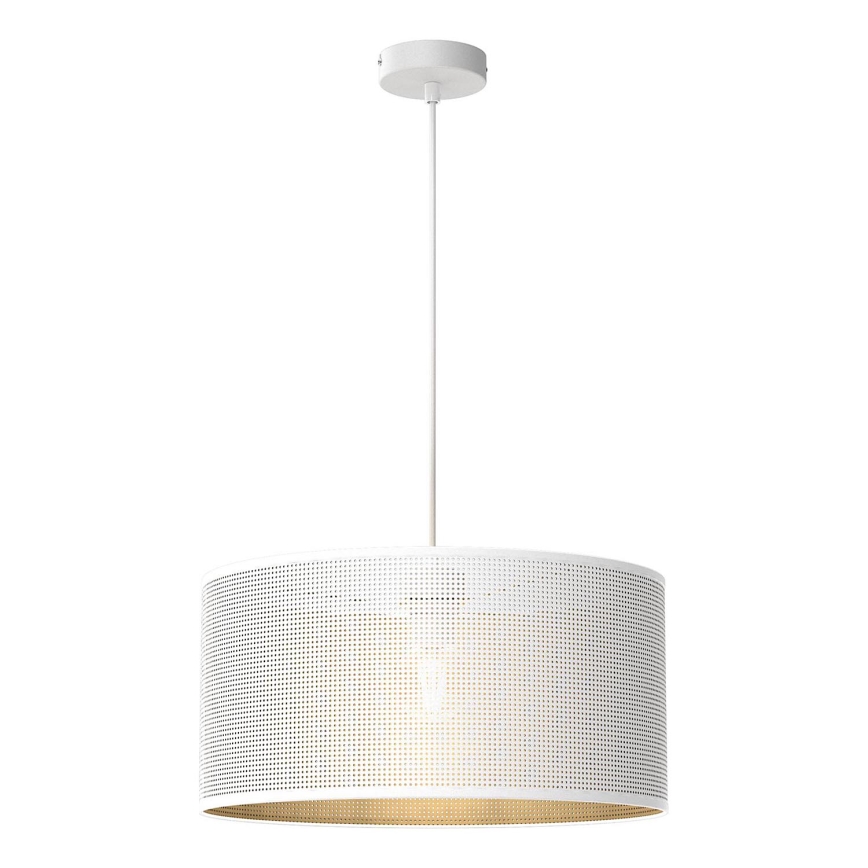 Chandelier on a string LOFT SHADE 1xE27/60W/230V d. 40 cm white/gold