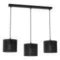 Chandelier on a string LOFT SHADE 3xE27/60W/230V black