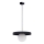 Chandelier on a string LOME 1xE27/60W/230V black