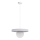Chandelier on a string LOME 1xE27/60W/230V white