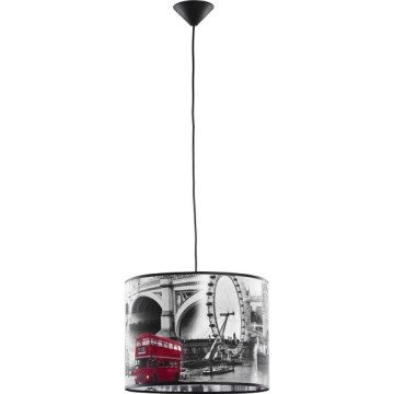 Chandelier on a string LONDON 1xE27/15W/230V grey