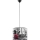 Chandelier on a string LONDON 1xE27/15W/230V grey