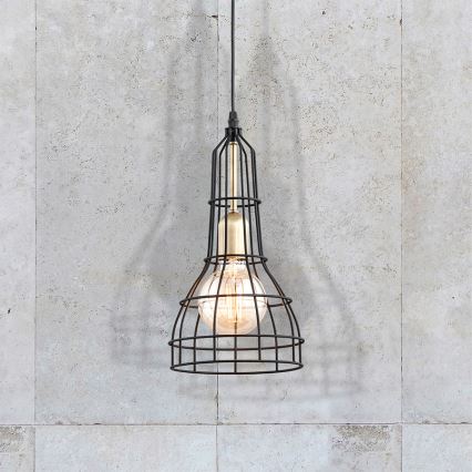 Chandelier on a string LONG 1xE27/60W/230V