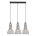 Chandelier on a string LONG 3xE27/60W/230V