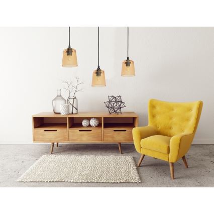 Chandelier on a string LUCEA 1xE27/15W/230V