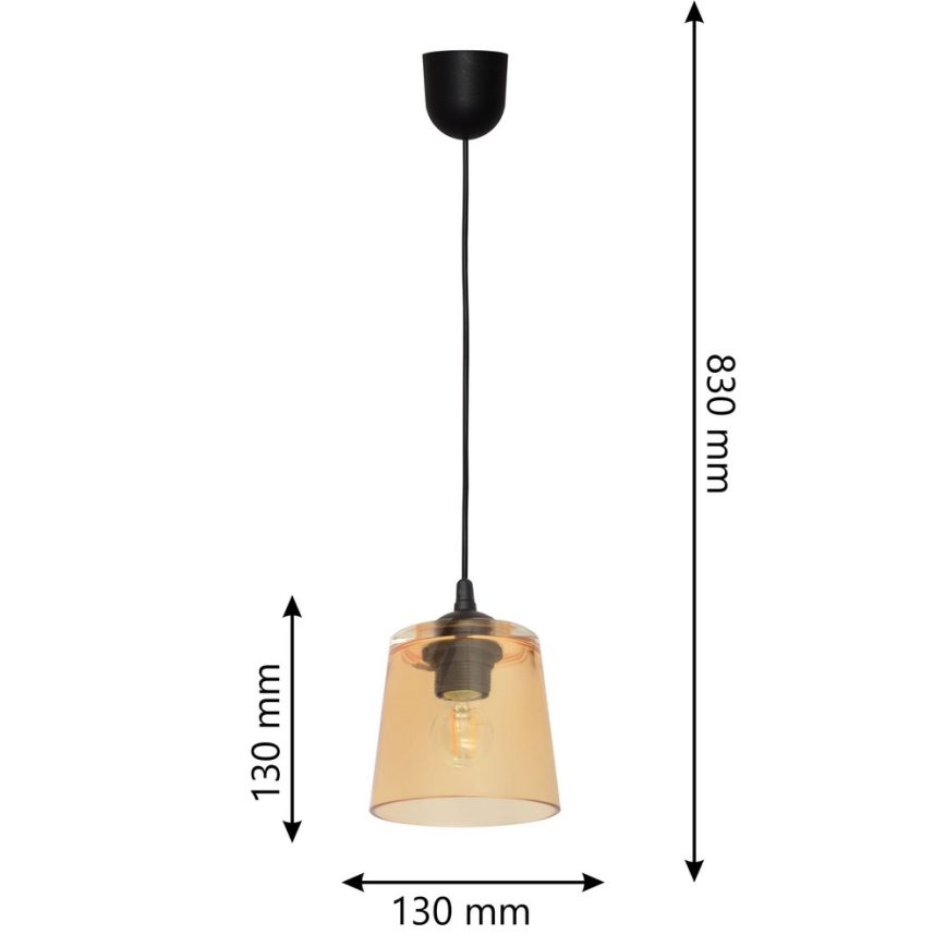 Chandelier on a string LUCEA 1xE27/15W/230V