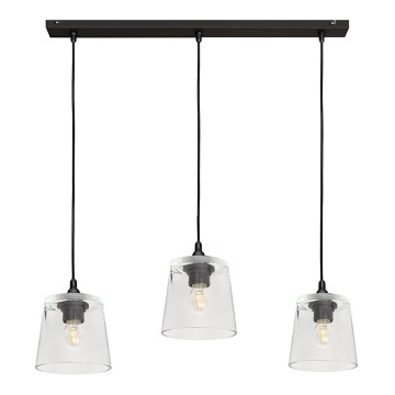 Chandelier on a string LUCEA 3xE27/15W/230V