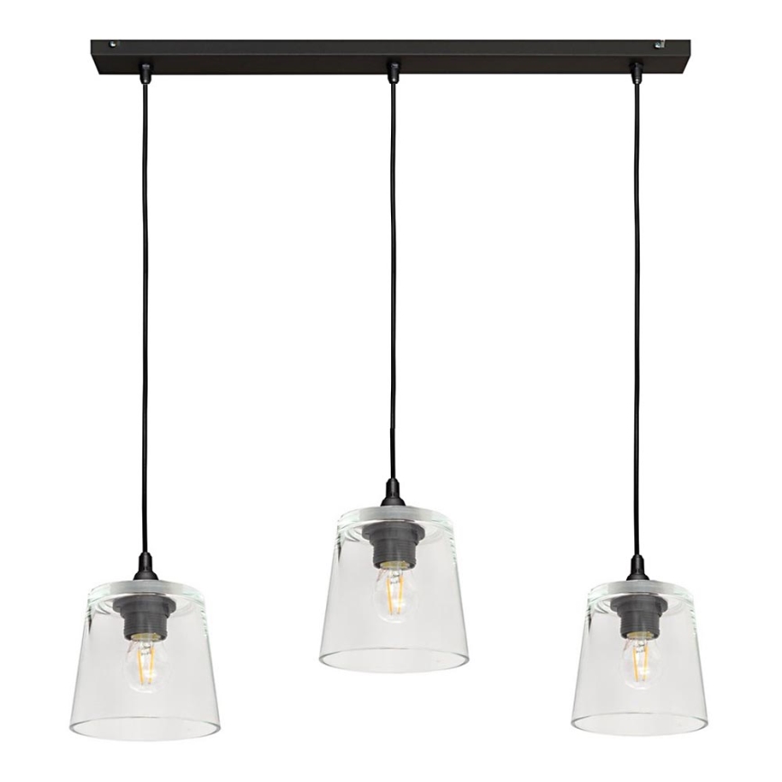 Chandelier on a string LUCEA 3xE27/15W/230V