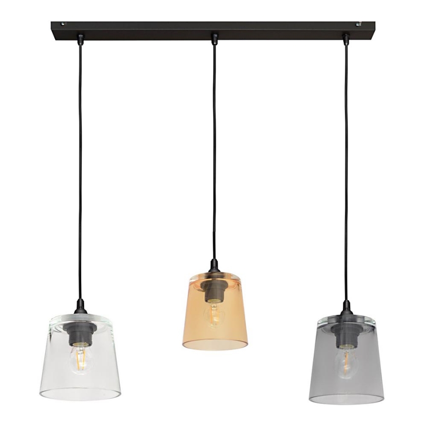 Chandelier on a string LUCEA 3xE27/15W/230V