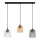 Chandelier on a string LUCEA 3xE27/15W/230V
