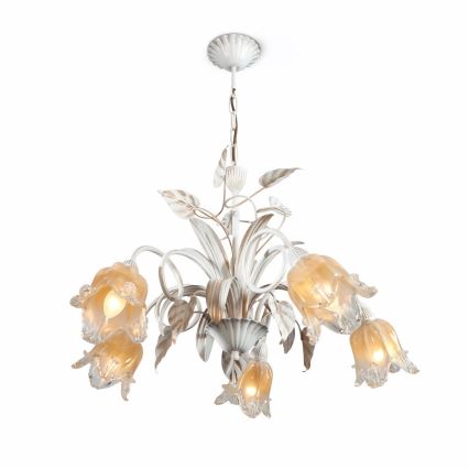Chandelier on a string LUCIA 5xE14/40W/230V