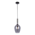 Chandelier on a string LUGANO 1xE14/40W/230V grey
