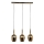 Chandelier on a string LUGANO 3xE14/40W/230V gold