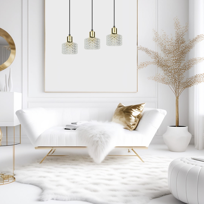 Chandelier on a string LUMI 3xG9/8W/230V