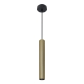 Chandelier on a string LUNGOMARE 1xGU10/10W/230V gold