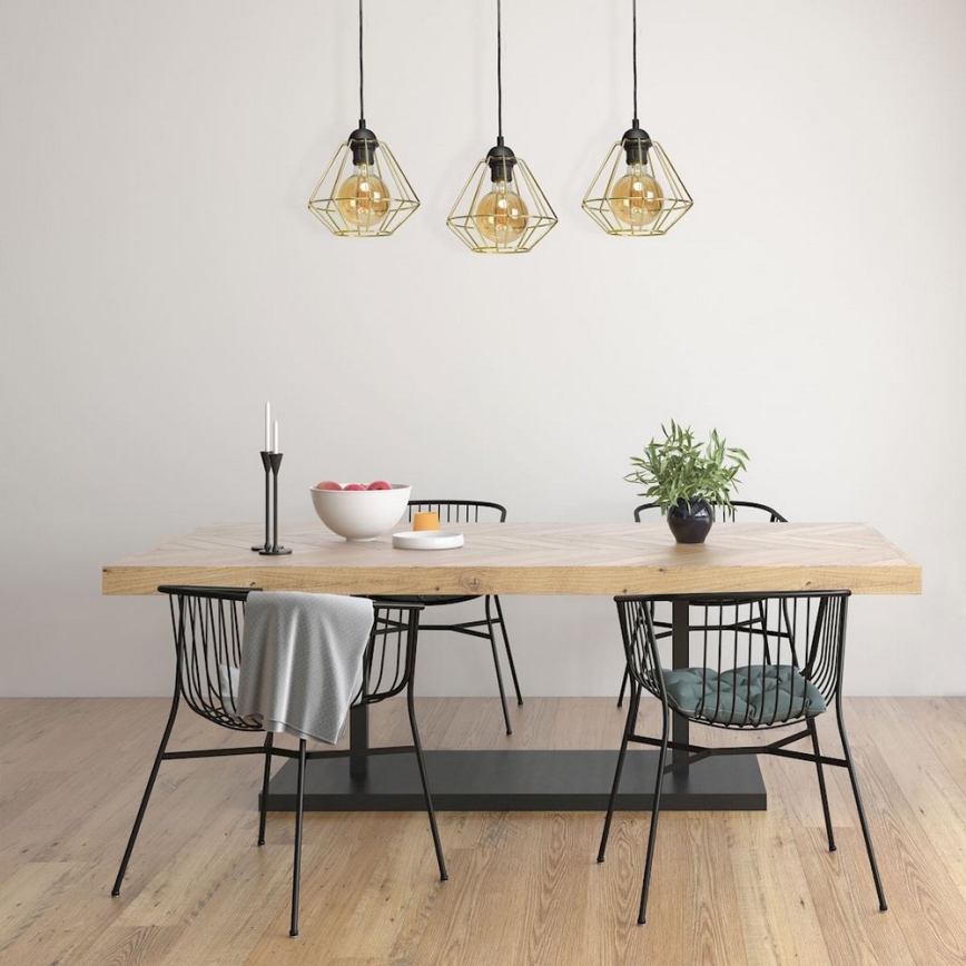 Chandelier on a string LUPO 3xE27/60W/230V