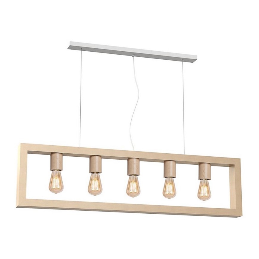 Chandelier on a string MACK 5xE27/60W/230V