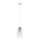 Chandelier on a string MADERA 1xE27/60W/230V white/wood