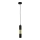 Chandelier on a string MAGNUMA 1xGU10/50W/230V black/gold