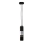 Chandelier on a string MAGNUMA 1xGU10/50W/230V black/shiny chrome