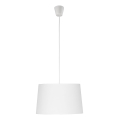 Chandelier on a string MAJA 1xE27/25W/230V white