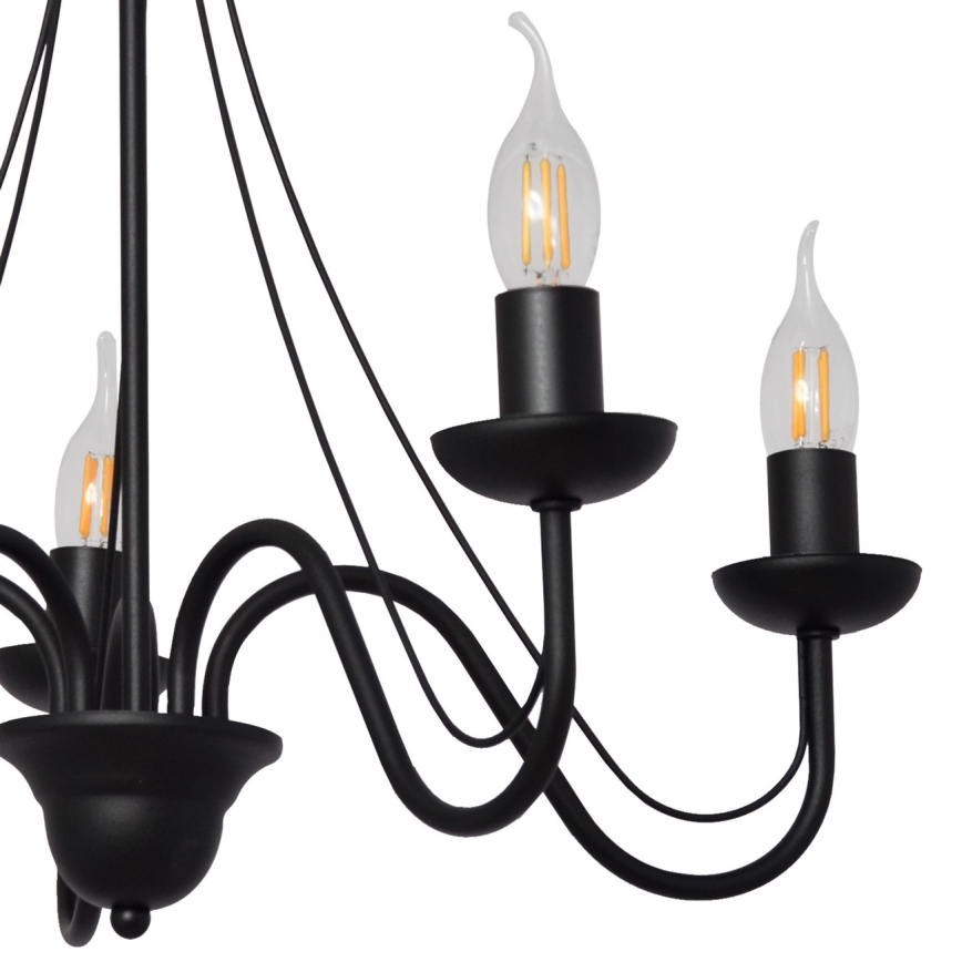 Chandelier on a string MALBO II 5xE14/10W/230V