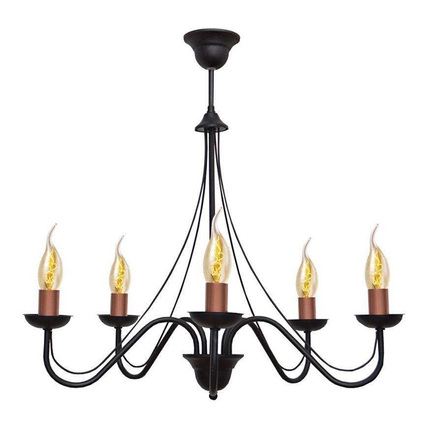 Chandelier on a string MALBO III 5xE14/60W/230V