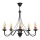 Chandelier on a string MALBO III 5xE14/60W/230V