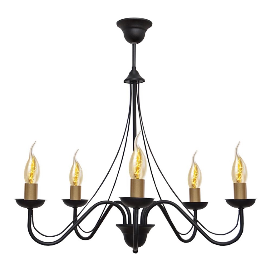 Chandelier on a string MALBO III 5xE14/60W/230V
