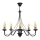 Chandelier on a string MALBO III 5xE14/60W/230V