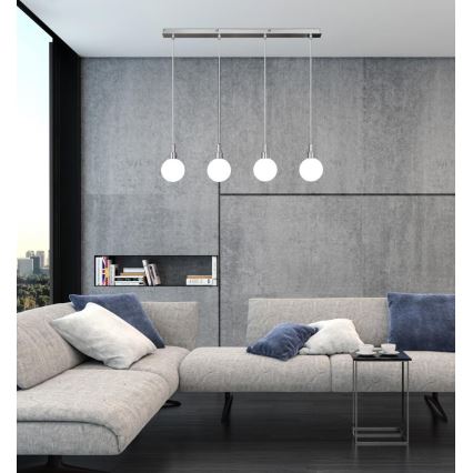 Chandelier on a string MALDUS 4xG9/40W/230V