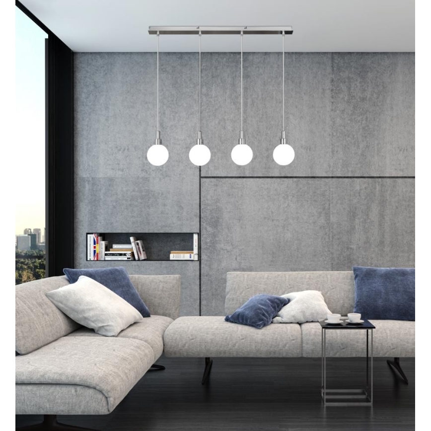 Chandelier on a string MALDUS 4xG9/40W/230V