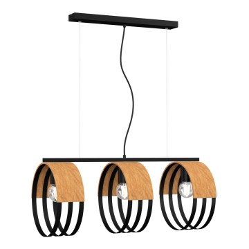 Chandelier on a string MALM 3xE27/60W/230V