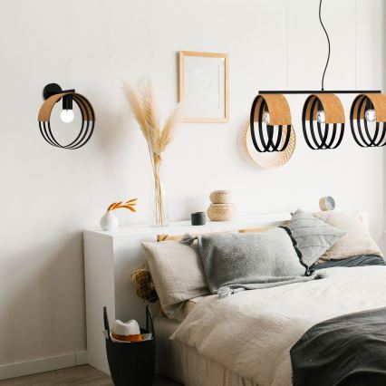 Chandelier on a string MALM 3xE27/60W/230V