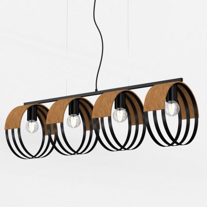 Chandelier on a string MALM 4xE27/60W/230V