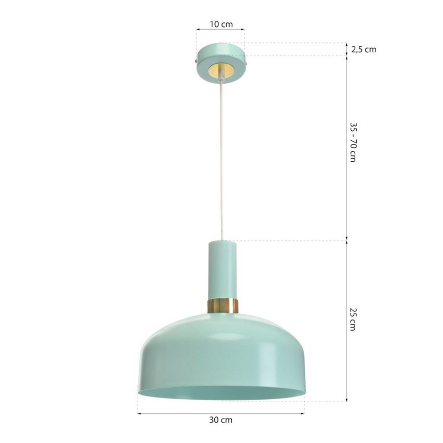 Chandelier on a string MALMO 1xE27/60W/230V