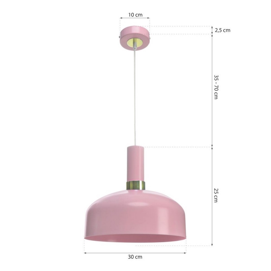 Chandelier on a string MALMO 1xE27/60W/230V