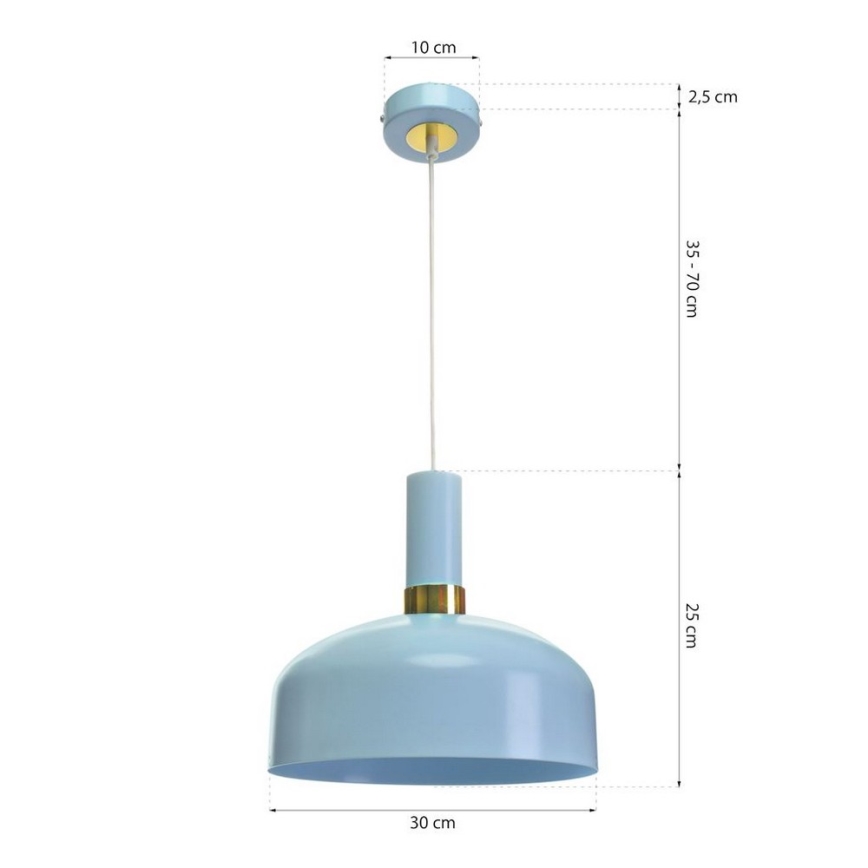 Chandelier on a string MALMO 1xE27/60W/230V