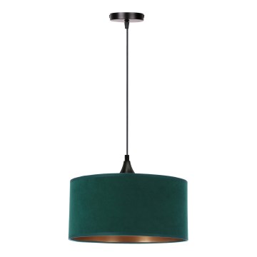 Chandelier on a string MALOTO 1xE27/60W/230V green