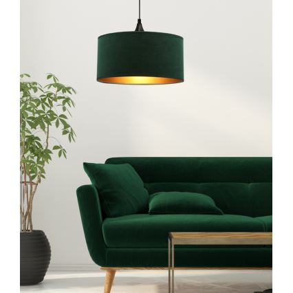 Chandelier on a string MALOTO 1xE27/60W/230V green