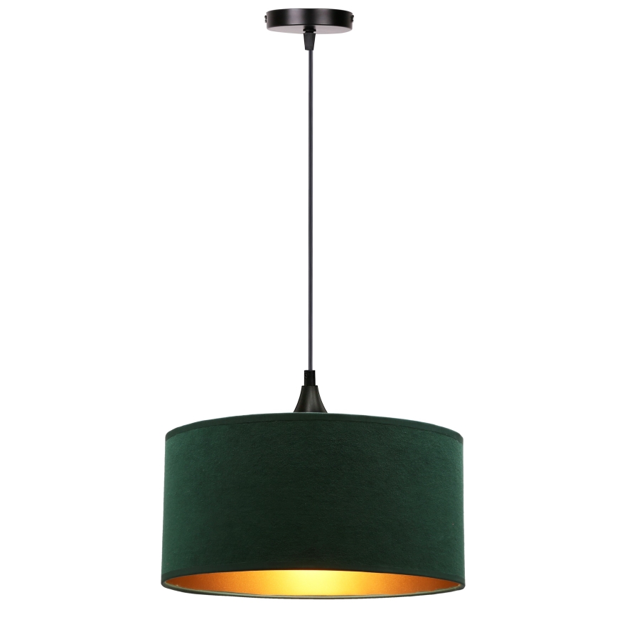 Chandelier on a string MALOTO 1xE27/60W/230V green