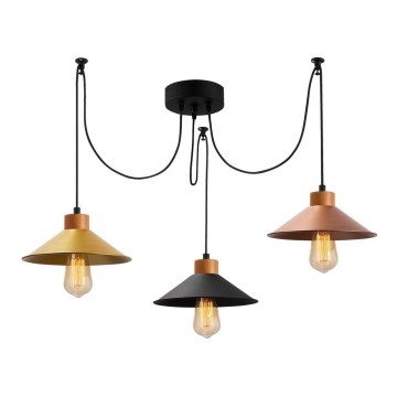 Chandelier on a string MANAVGAT 3xE27/40W/230V spider