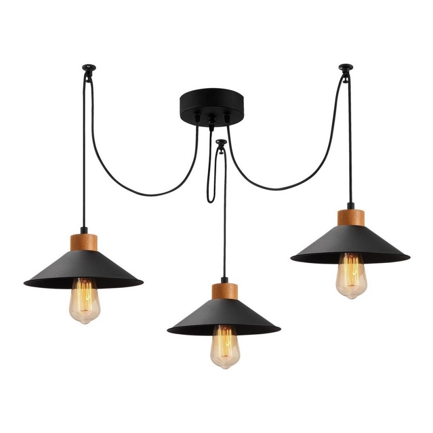 Chandelier on a string MANAVGAT 3xE27/40W/230V spider