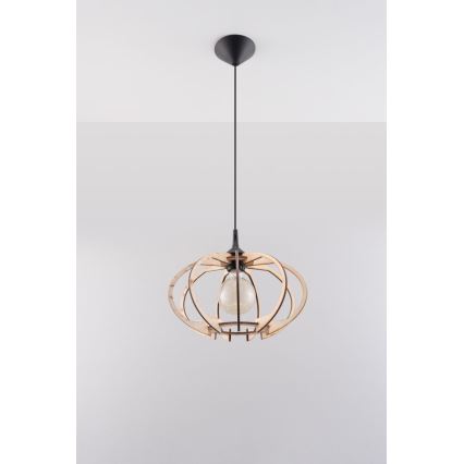 Chandelier on a string MANDELINO 1xE27/60W/230V